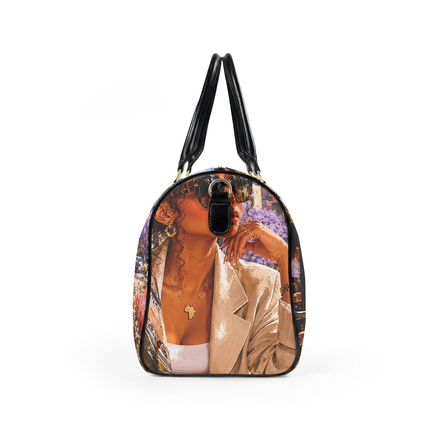 Postcards & Passports Duffle Bag – Jacaranda Season Edition