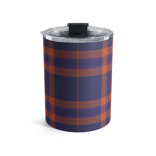 10oz Art Tumbler — Afrocentric Colorful Portrait Travel Mug