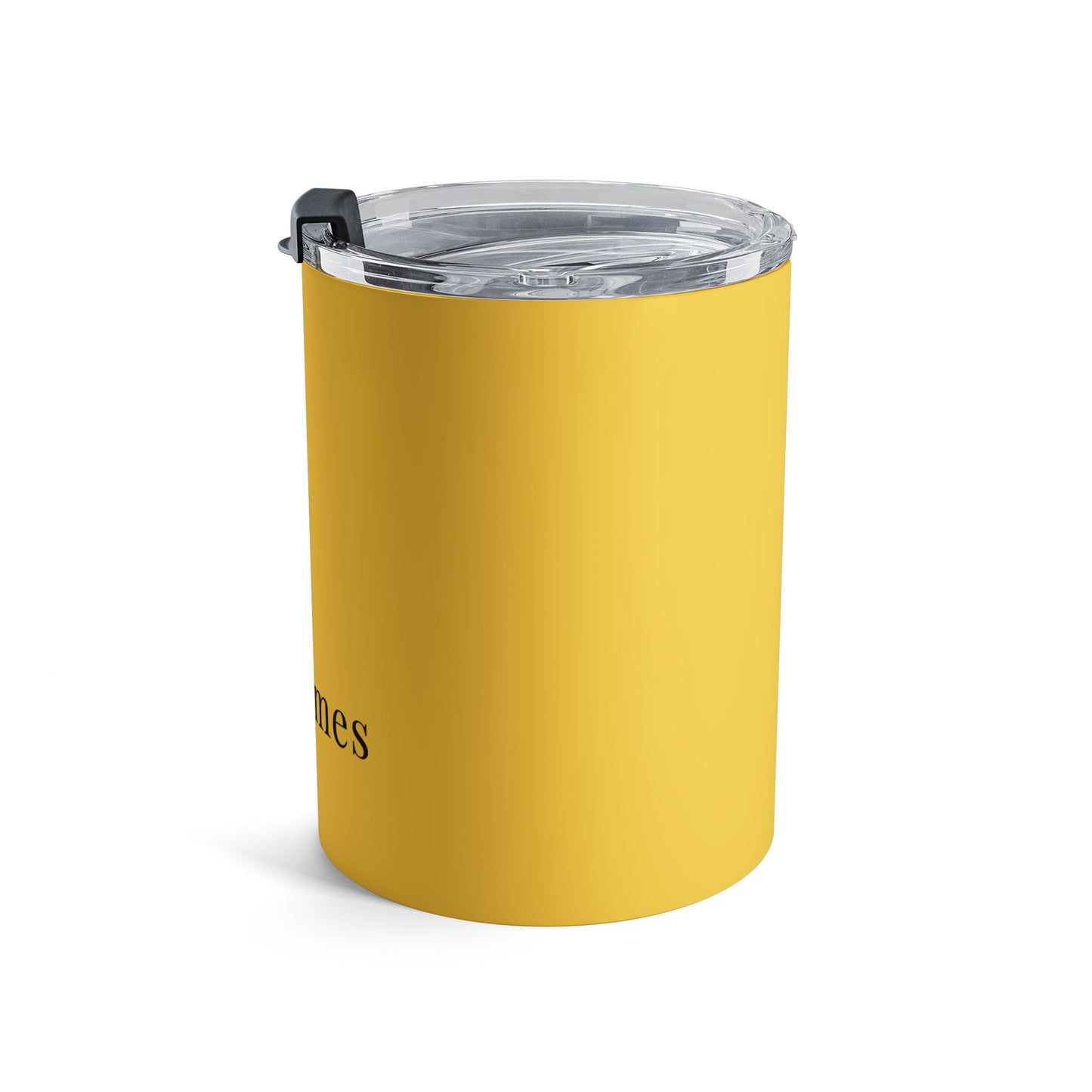 Canary Yellow Tumbler - 10 oz stainless steel coffee cup