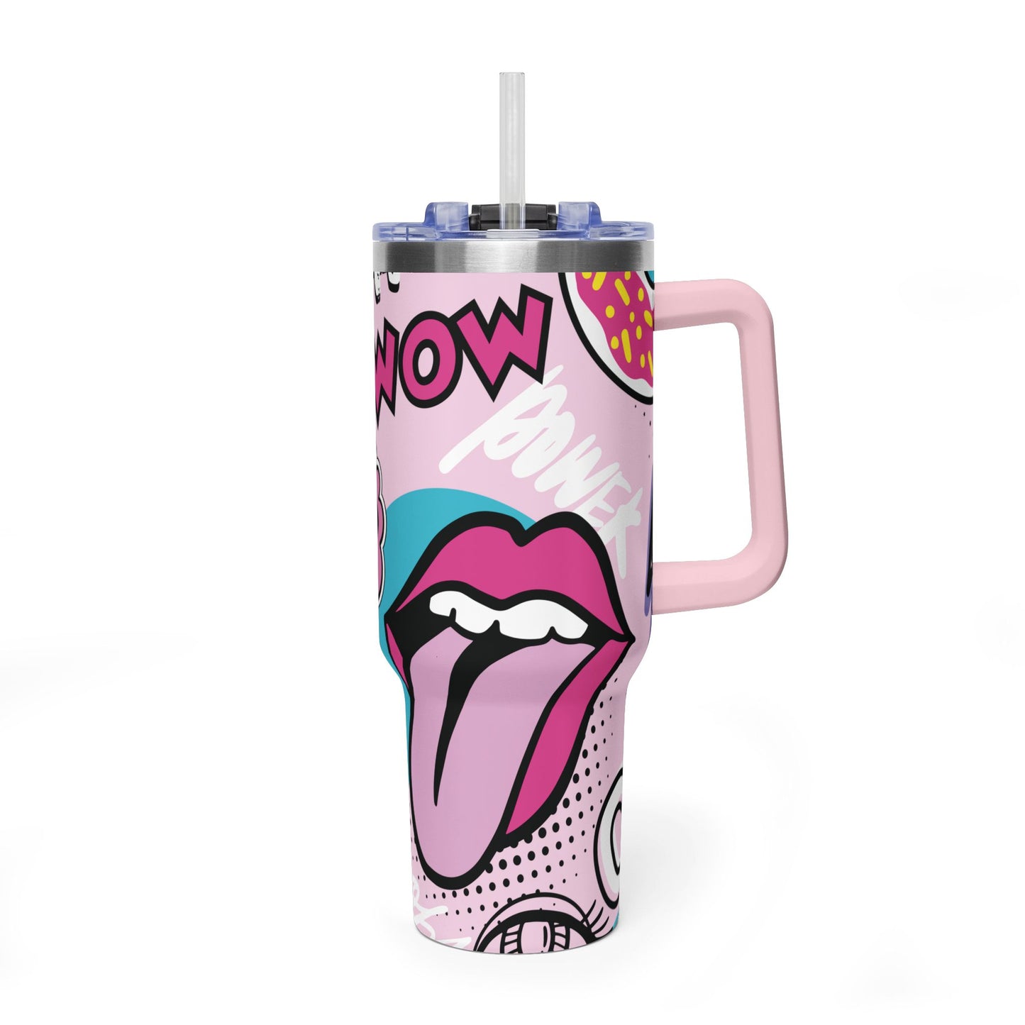 Pop Art 40 oz. Thermal Tumbler Travel Cup