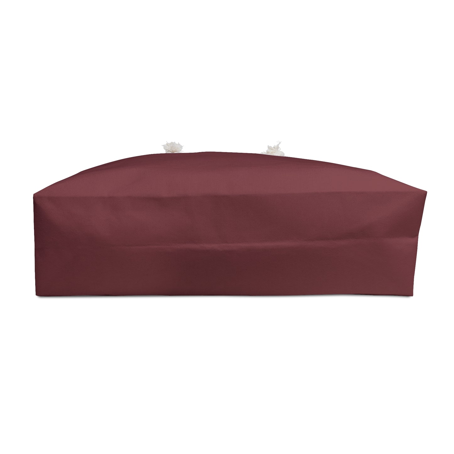 Minimalist Burgundy Oversized Tote Bag | Lightweight Everyday Shoulder Tote | Chic Neutral Weekend Carryall