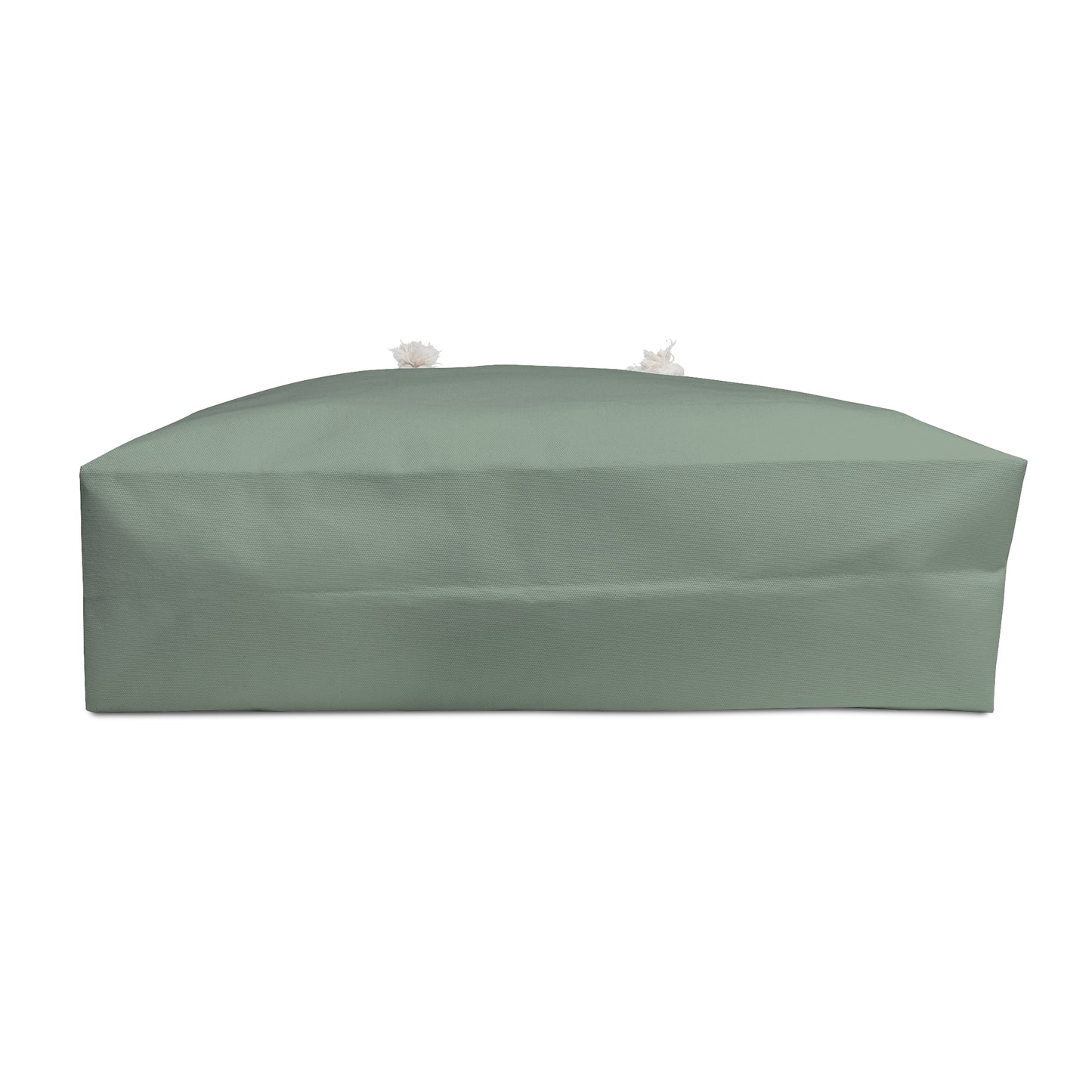 Sage Green Oversized Tote Bag | Lightweight Polyester Weekend Carryall | Minimalist Everyday Shoulder Bag