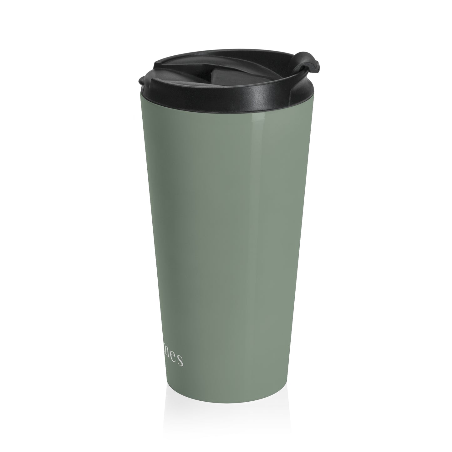 15 oz. Sage Travel Mug — Insulated Stainless Steel Tumbler