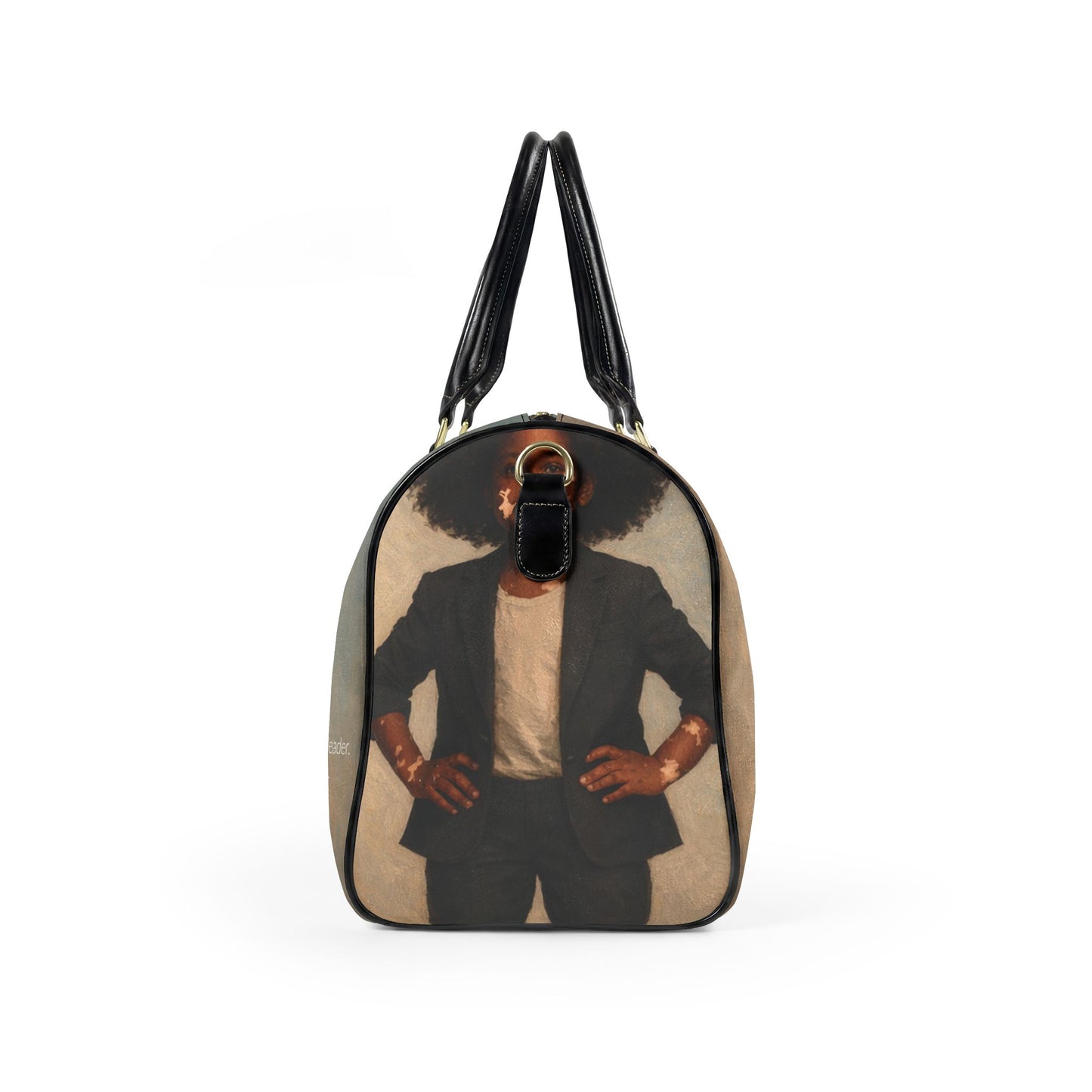 Zurii Inspirational Weekender Bag | Black Girl Travel Duffel | Empowerment Overnight Bag for Girls