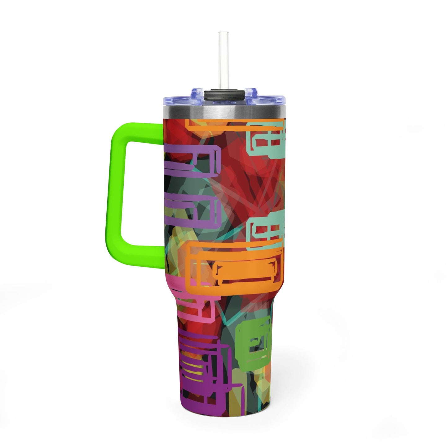 Pop Art 40 oz. Thermal Tumbler Travel Cup