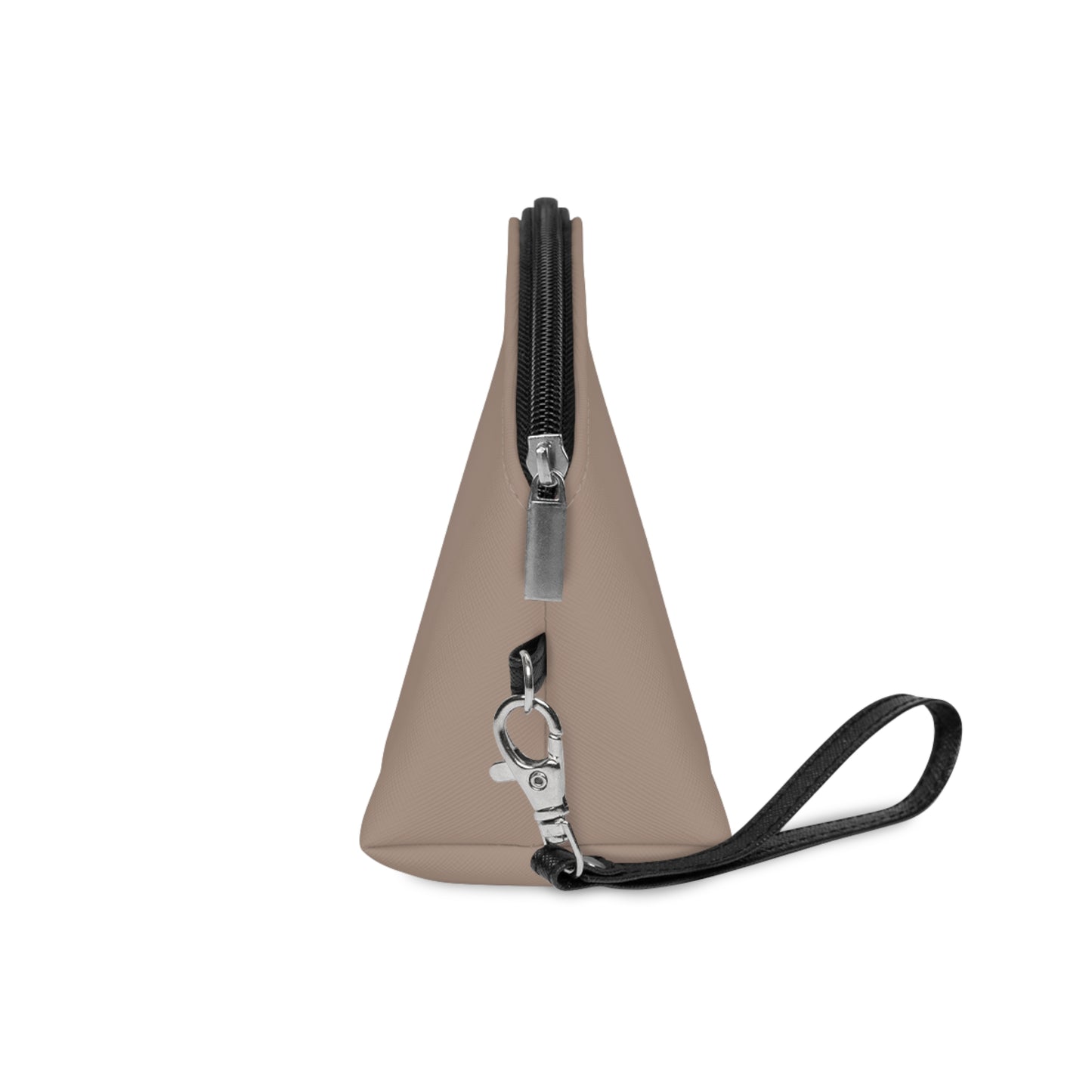 Deep Tan Coastline Vegan Leather Cosmetic Case