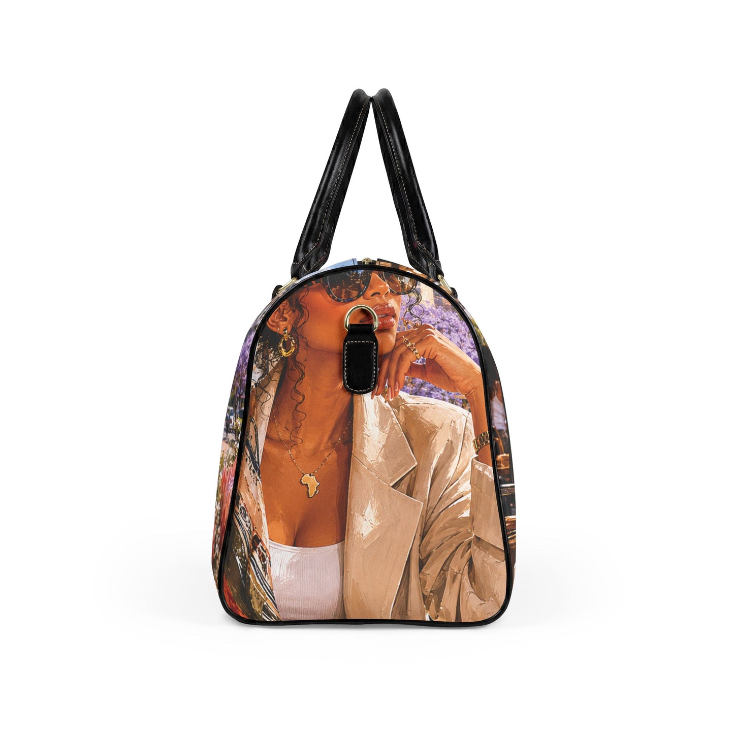 Postcards & Passports Duffle Bag – Jacaranda Season Edition