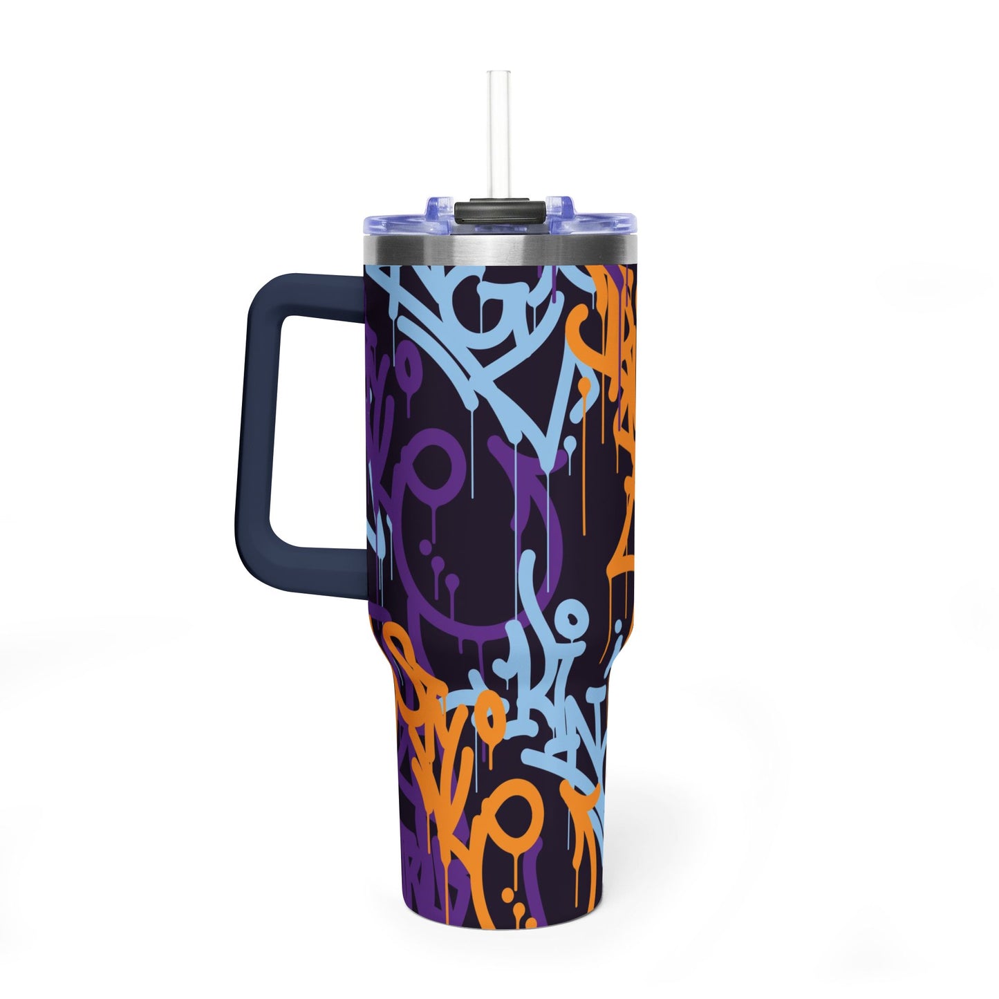 African Art 40 oz. Thermal Tumbler Travel Cup