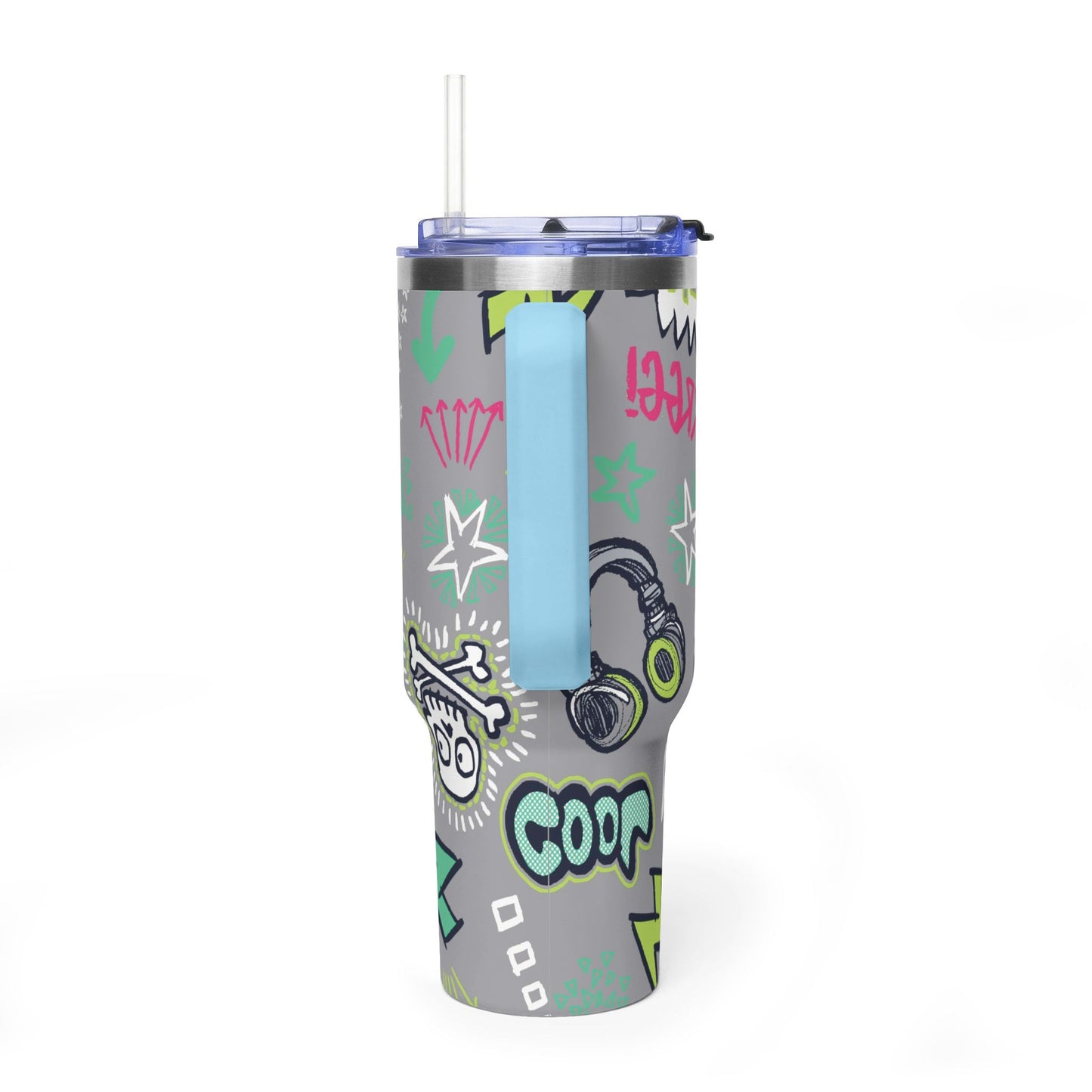 African Art 40 oz. Thermal Tumbler Travel Cup