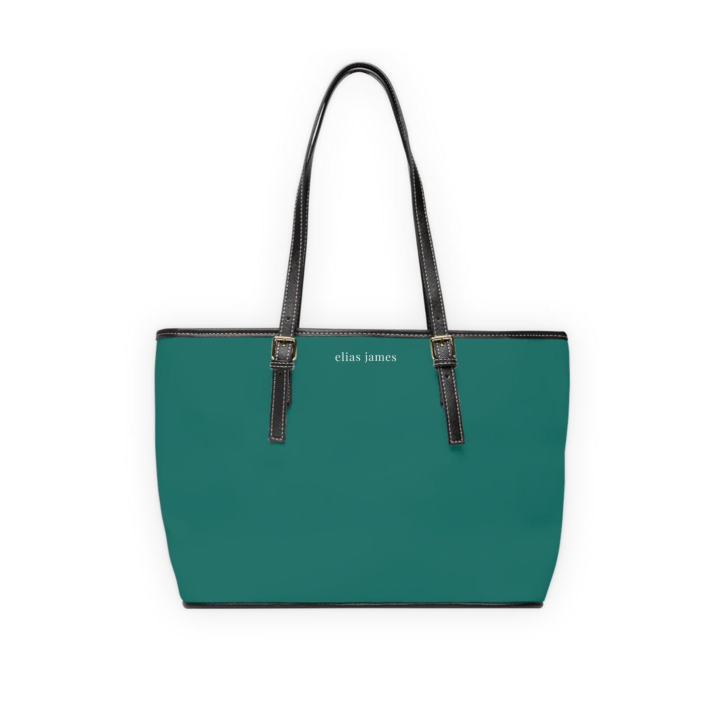 Green Vegan leather Tote for Everyday Chic
