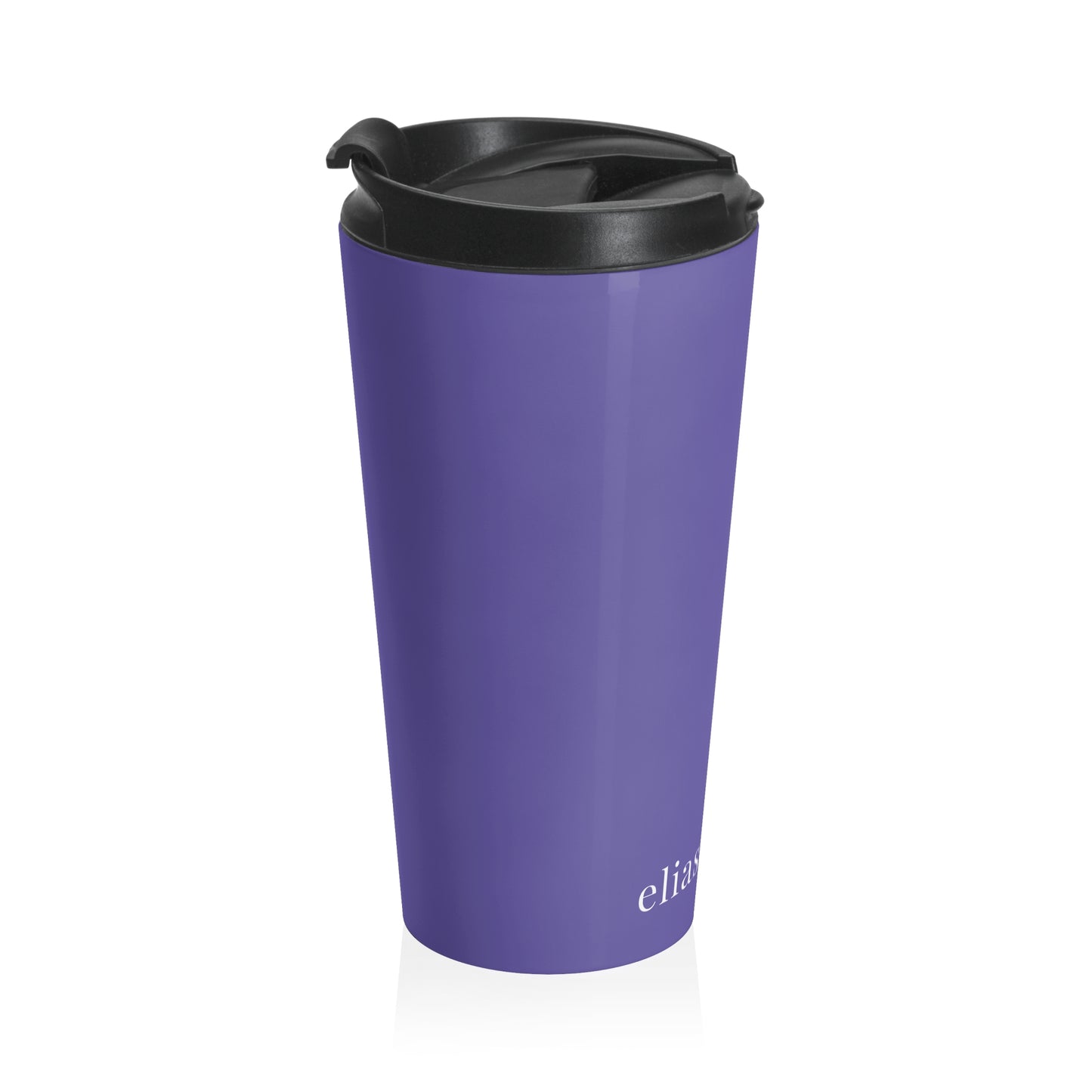 15 oz. Lavender Violet Travel Mug — Insulated Stainless Steel Tumbler