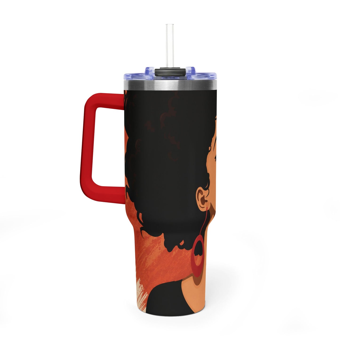 African Art 40 oz. Thermal Tumbler Travel Cup