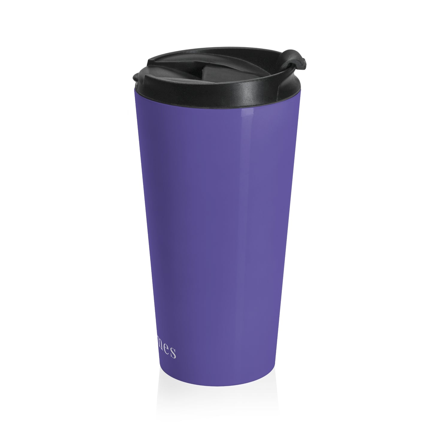 15 oz. Lavender Violet Travel Mug — Insulated Stainless Steel Tumbler