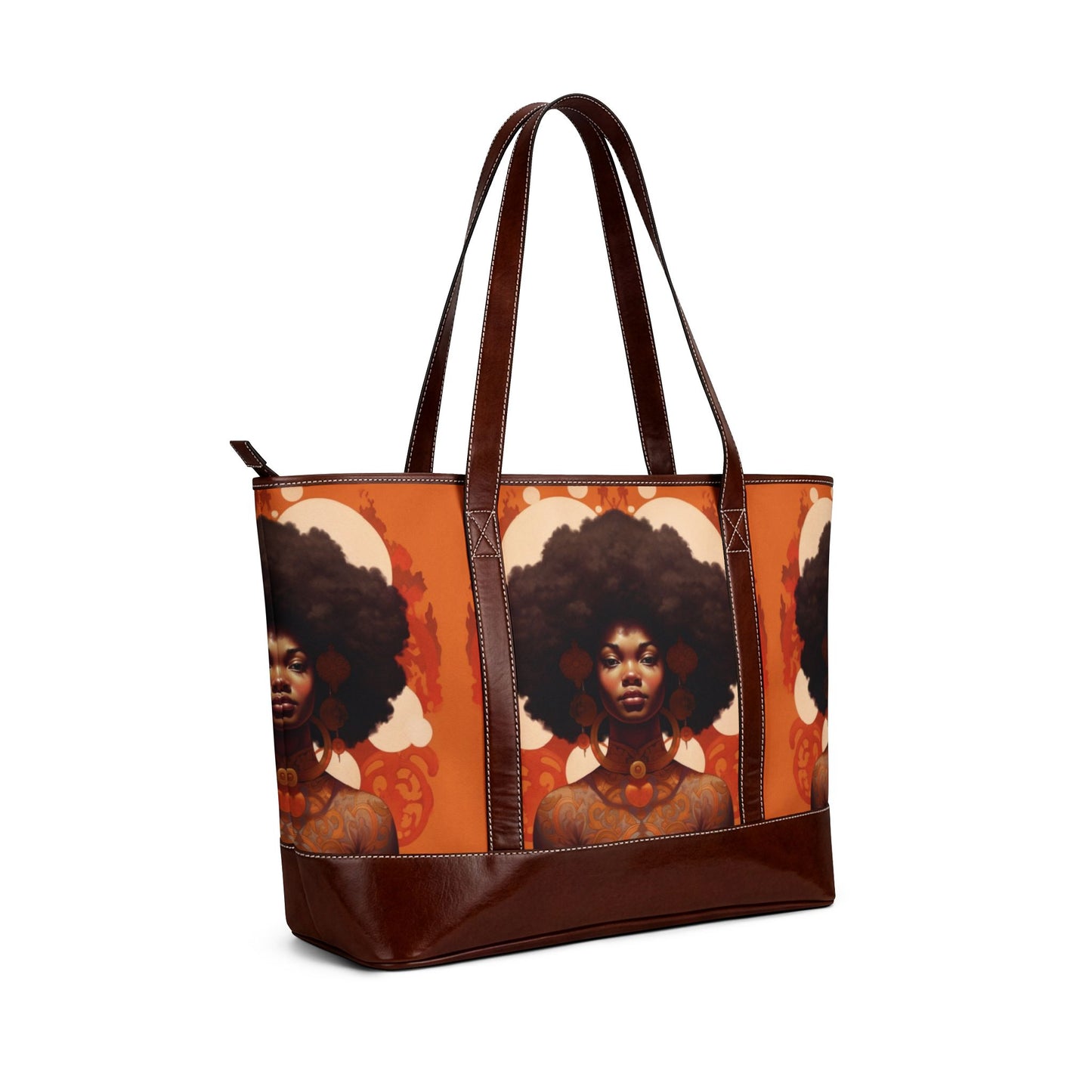 Crowned Essence Tote Bag – Radiant Soul Edition