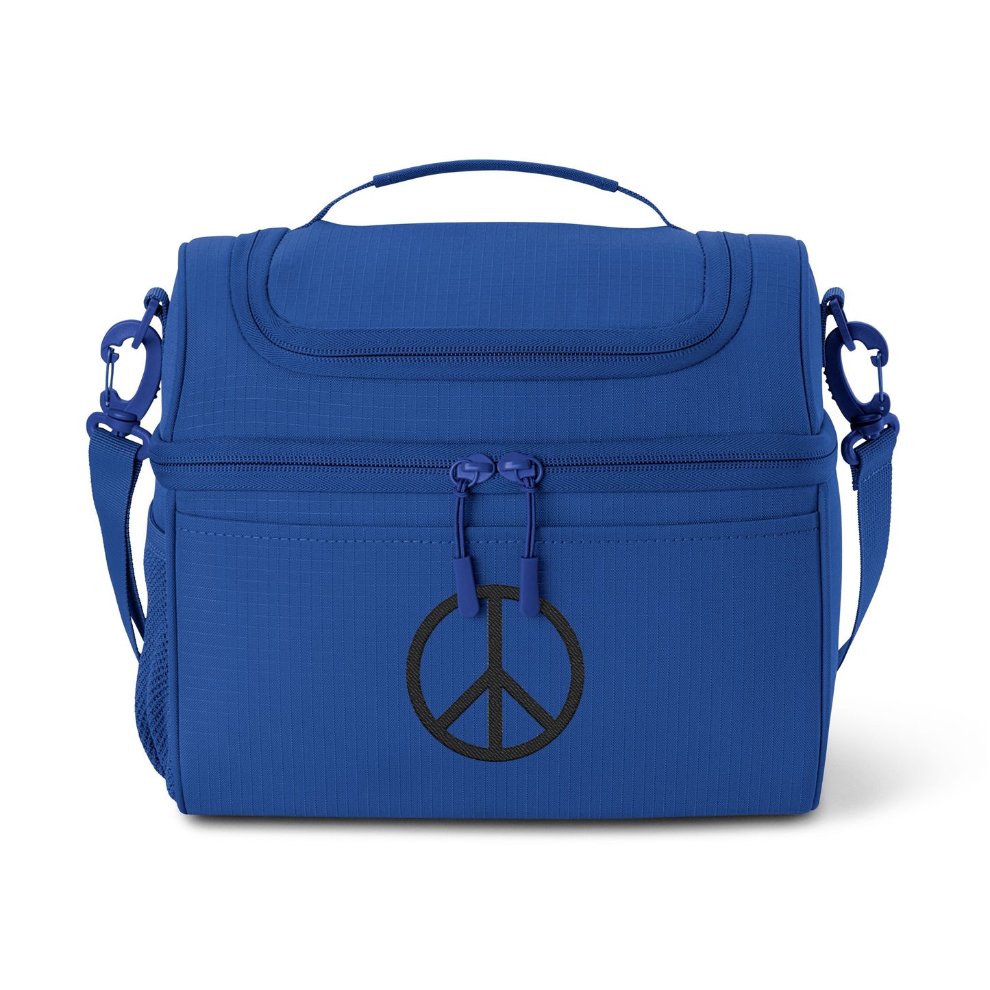 Peace Sign Cooler Bag | Compact Insulated Lunch Cooler for Work, Travel, Picnic & On-the-Go Use