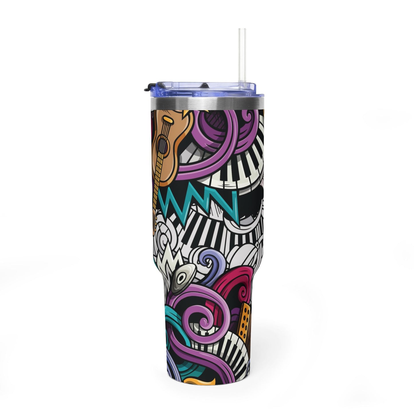 African Art 40 oz. Thermal Tumbler Travel Cup