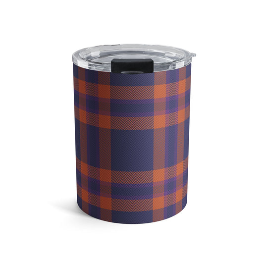 10oz Art Tumbler — Afrocentric Colorful Portrait Travel Mug