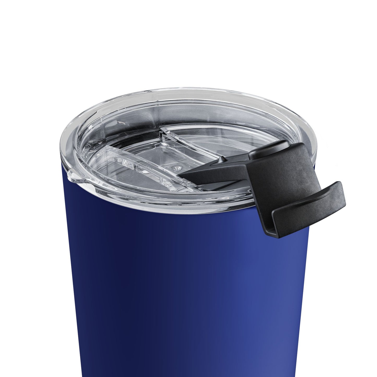 Metallic Blue 10oz Art Tumblr — Travel Coffee Mug