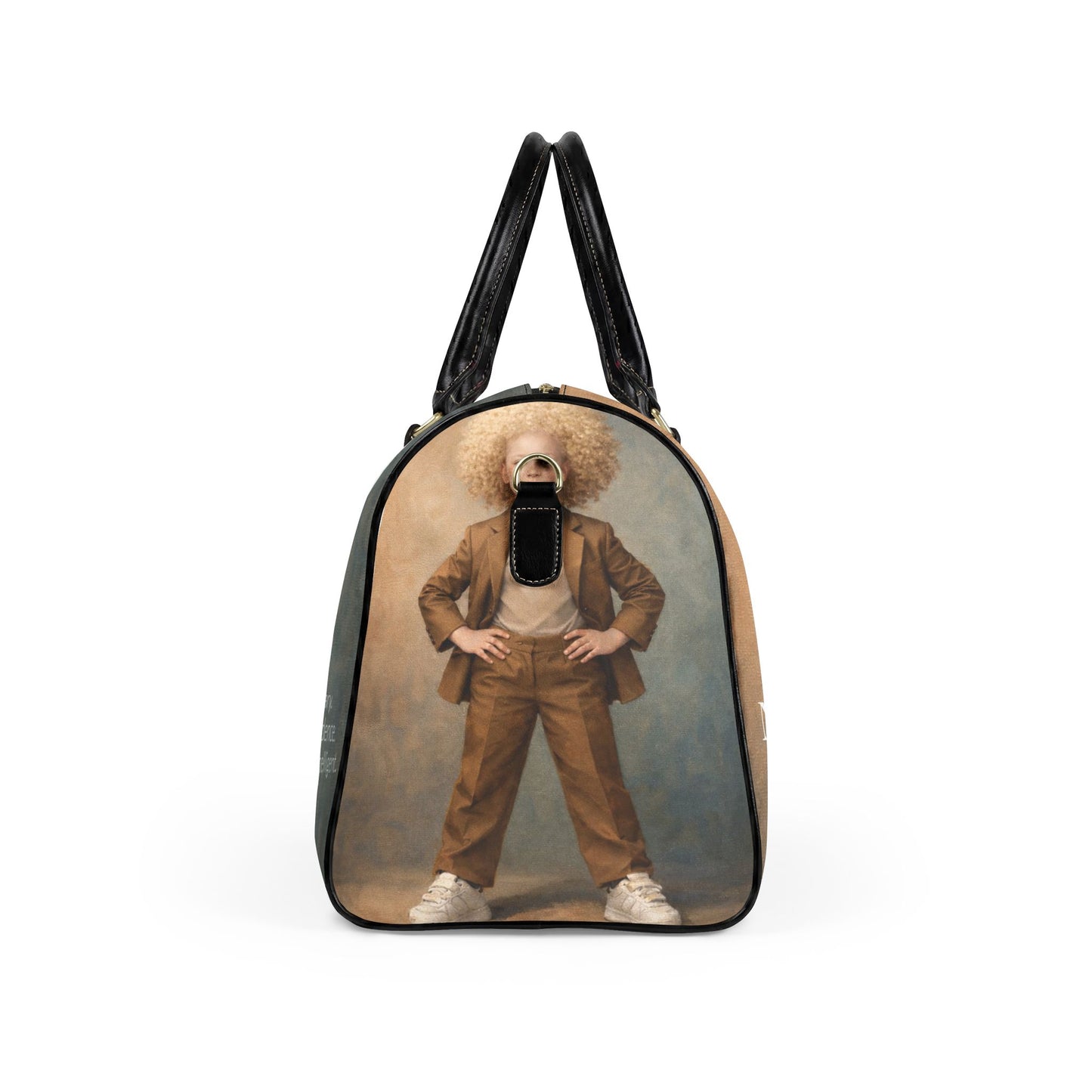 Nylah Inspirational Weekender Bag | Black Girl Travel Duffel | Empowerment Overnight Bag for Girls