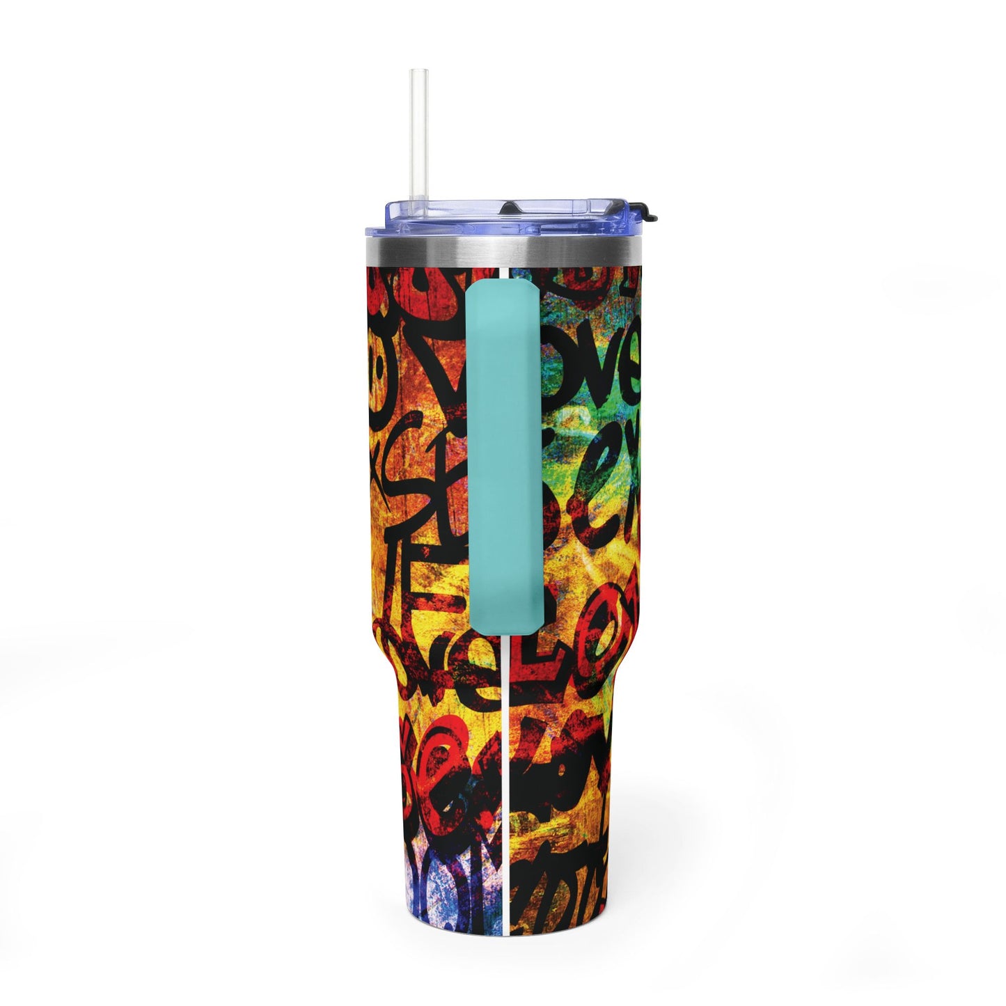 African Art 40 oz. Thermal Tumbler Travel Cup