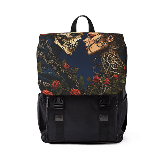 Summit Canvas Backpack | Minimalist Everyday Travel & Campus Bag