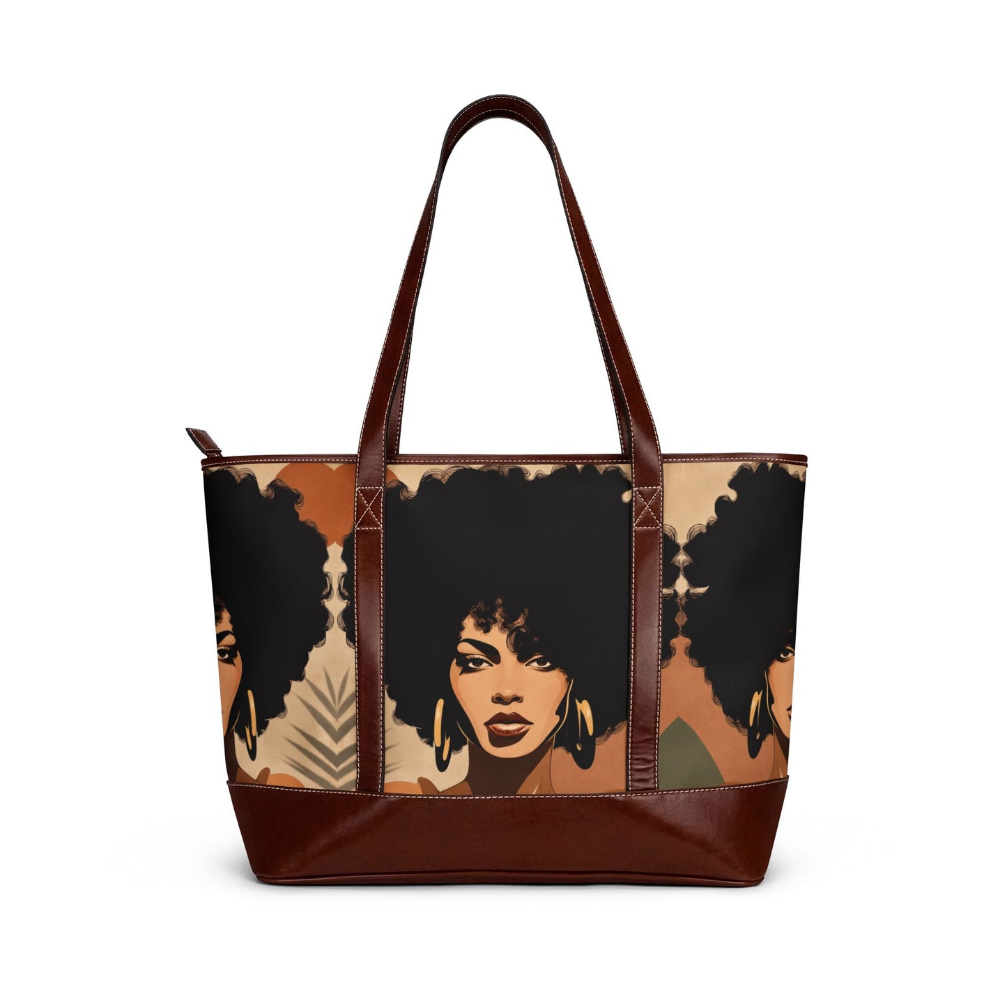 Crowned Essence Tote – Ebony Muse Edition