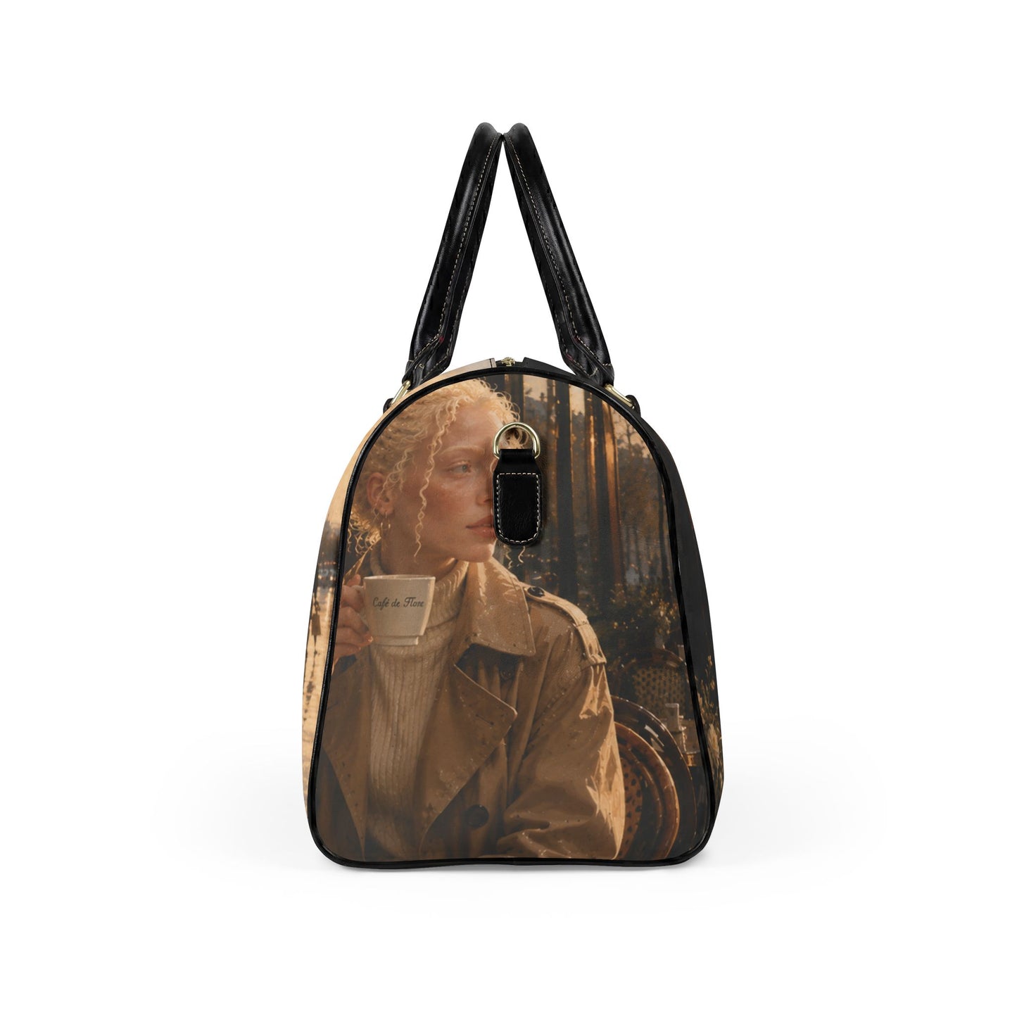 Vintage City Café Lady Vegan Leather Duffle