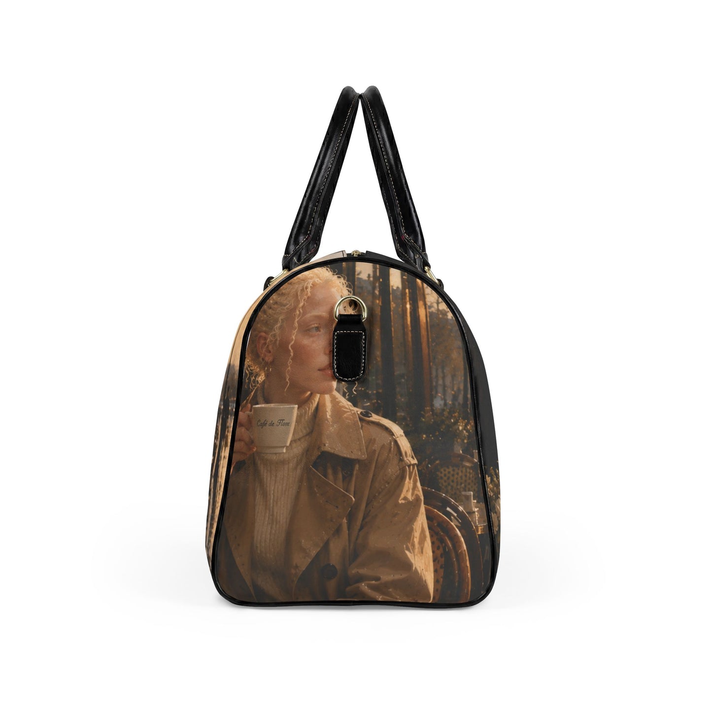 Vintage City Café Lady Vegan Leather Duffle