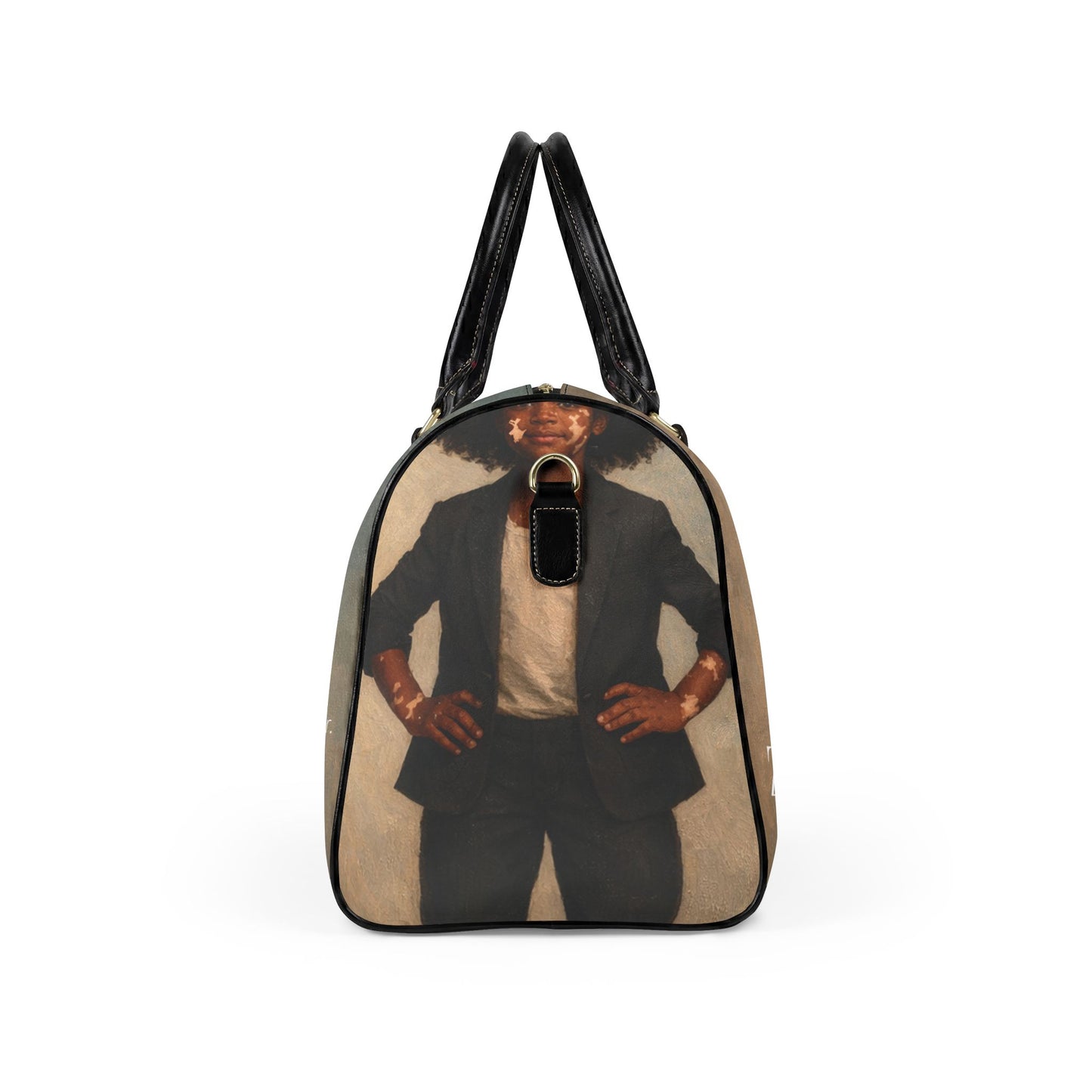 Zurii Inspirational Weekender Bag | Black Girl Travel Duffel | Empowerment Overnight Bag for Girls