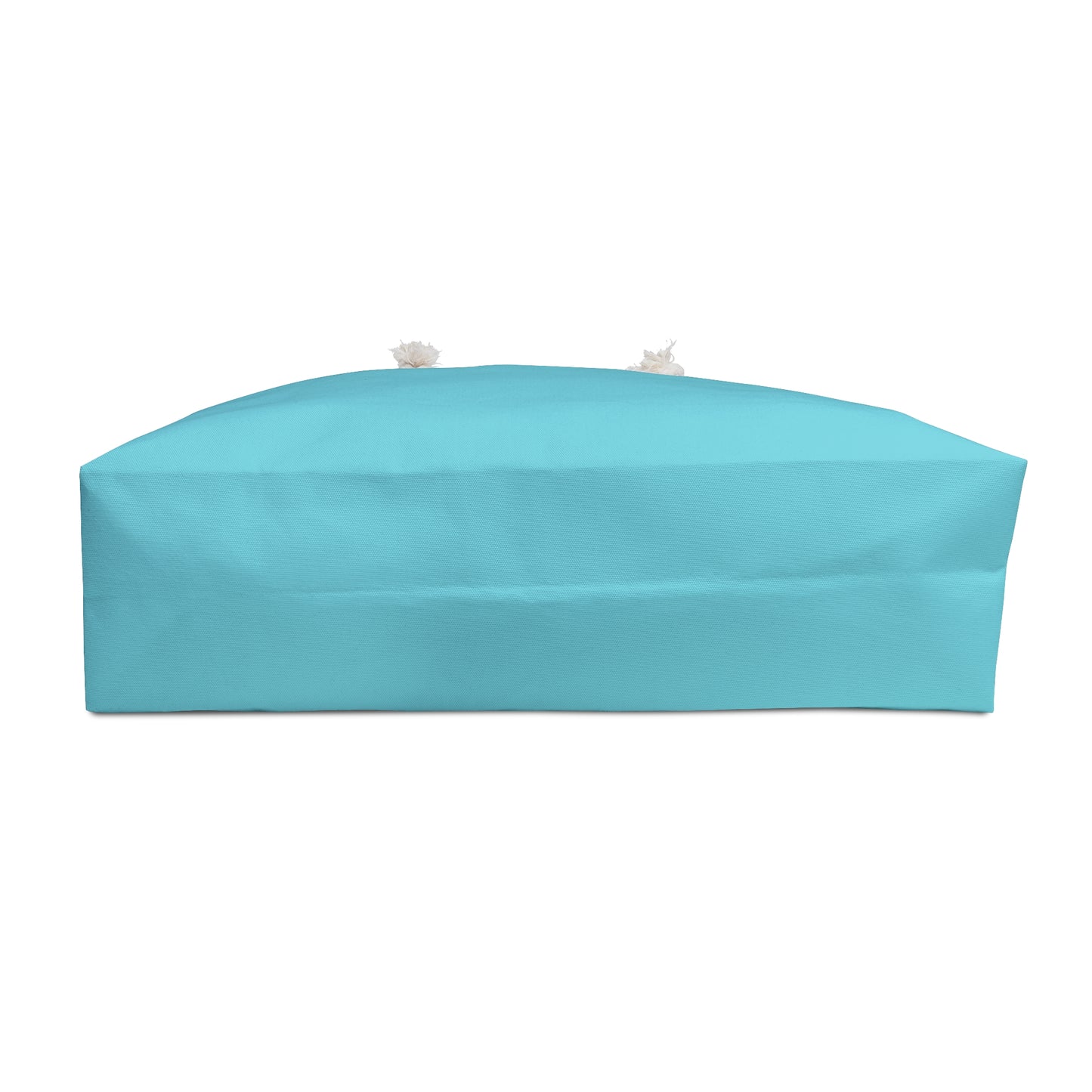 Aqua Blue Oversized Tote Bag | Lightweight Beach & Travel Carryall | Minimalist Everyday Shoulder Tote