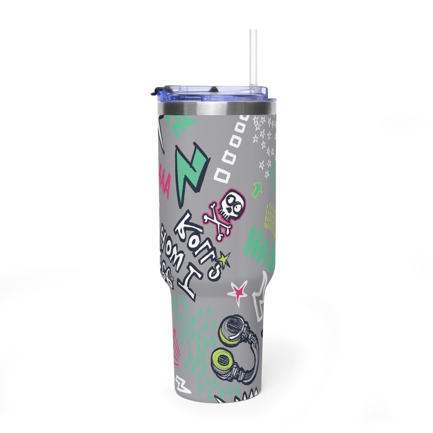 African Art 40 oz. Thermal Tumbler Travel Cup