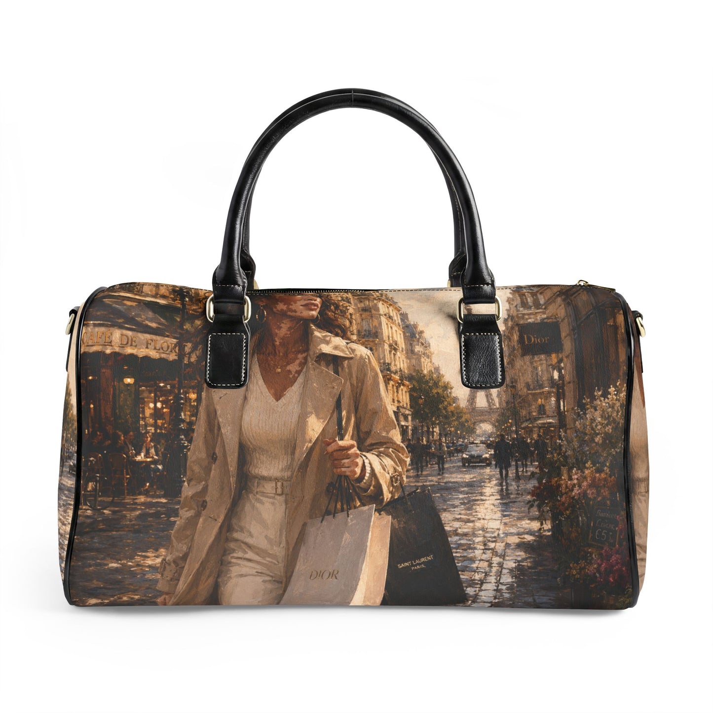 Postcards & Passports Duffle Bag – Paris Stroll Edition