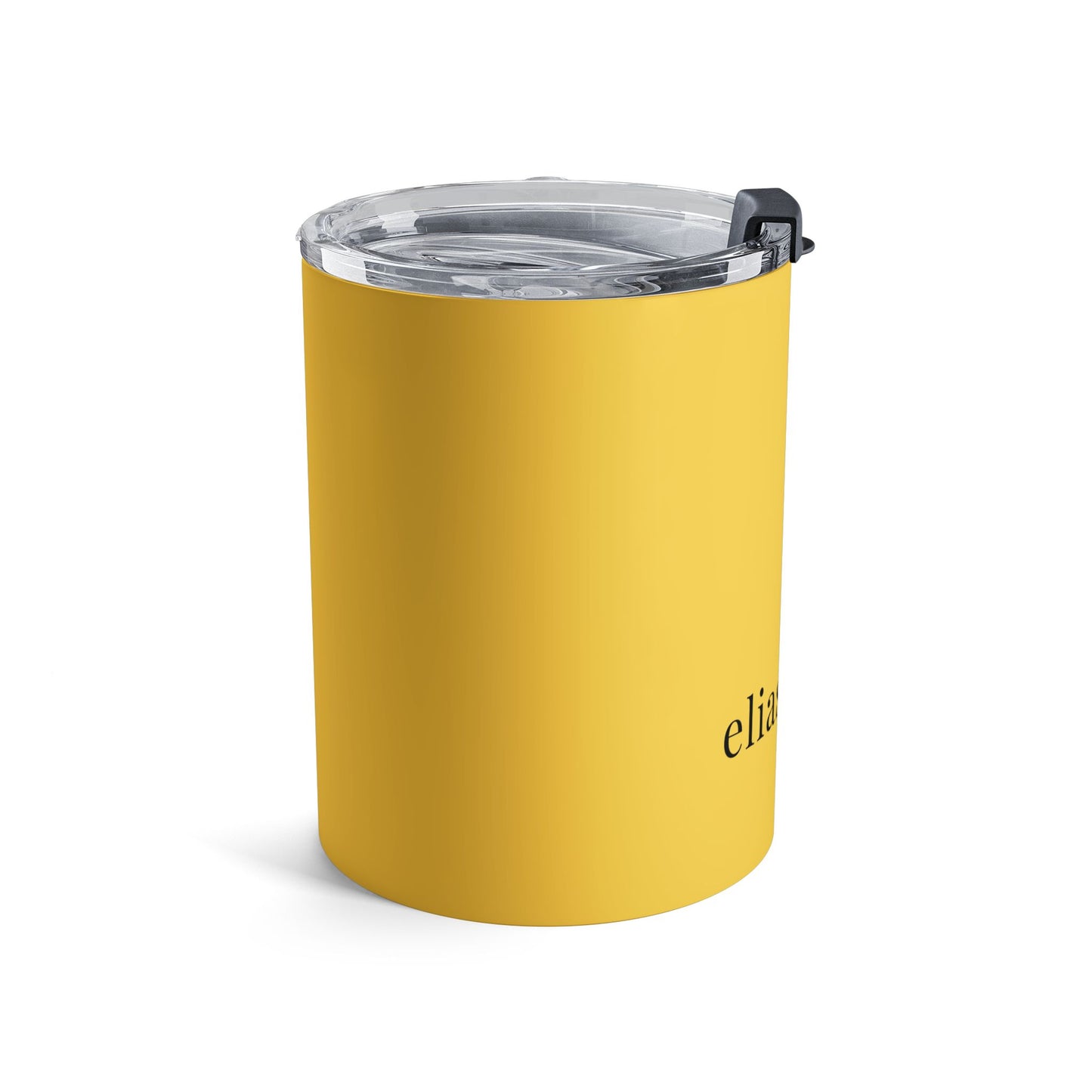 Canary Yellow Tumbler - 10 oz stainless steel coffee cup