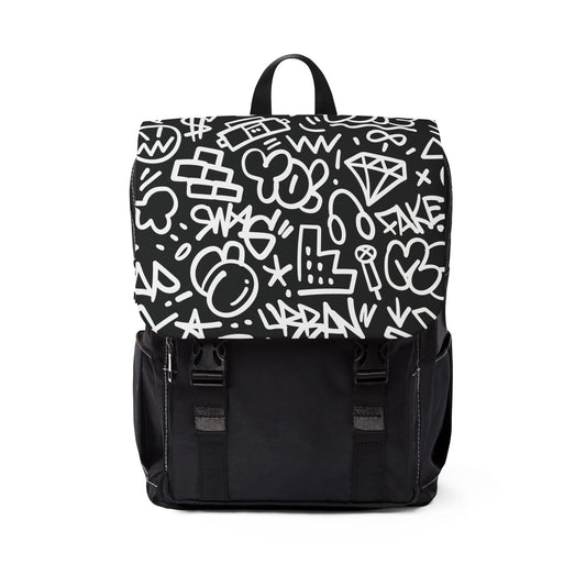 Summit Canvas Backpack | Minimalist Everyday Travel & Campus Bag