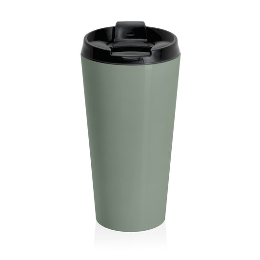 15 oz. Sage Travel Mug — Insulated Stainless Steel Tumbler