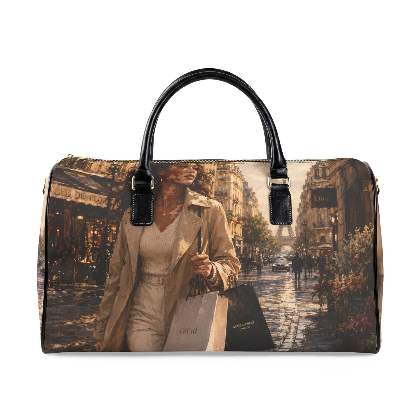 Postcards & Passports Duffle Bag – Paris Stroll Edition