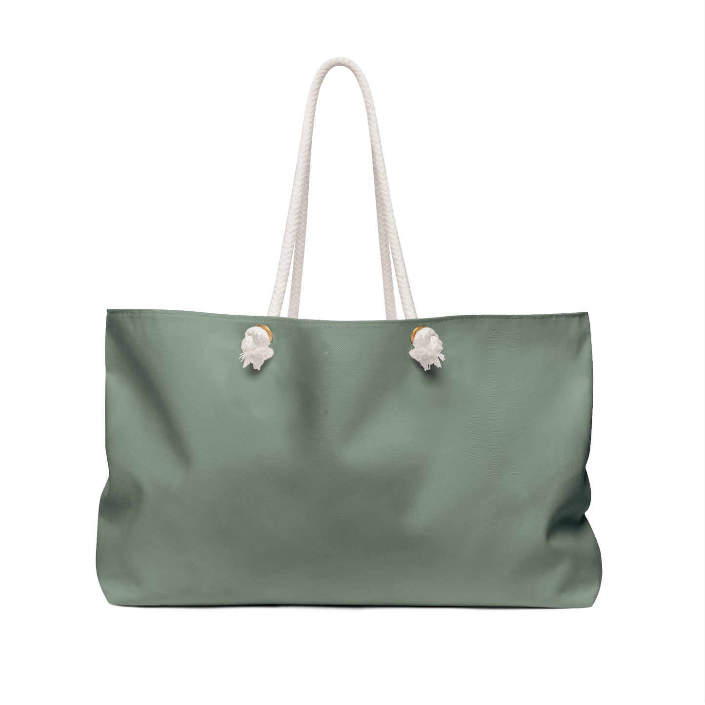 Sage Green Oversized Tote Bag | Lightweight Polyester Weekend Carryall | Minimalist Everyday Shoulder Bag