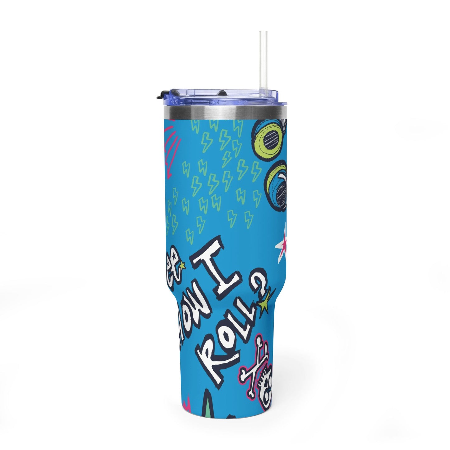 Pop Art 40 oz. Thermal Tumbler Travel Cup