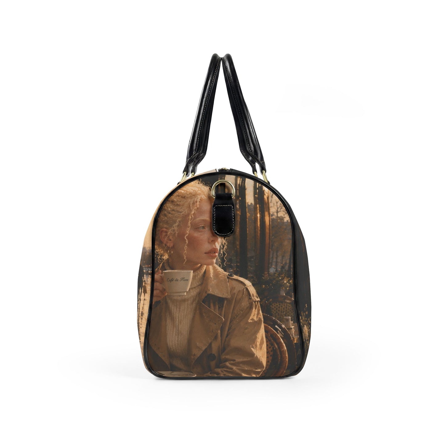 Vintage City Café Lady Vegan Leather Duffle