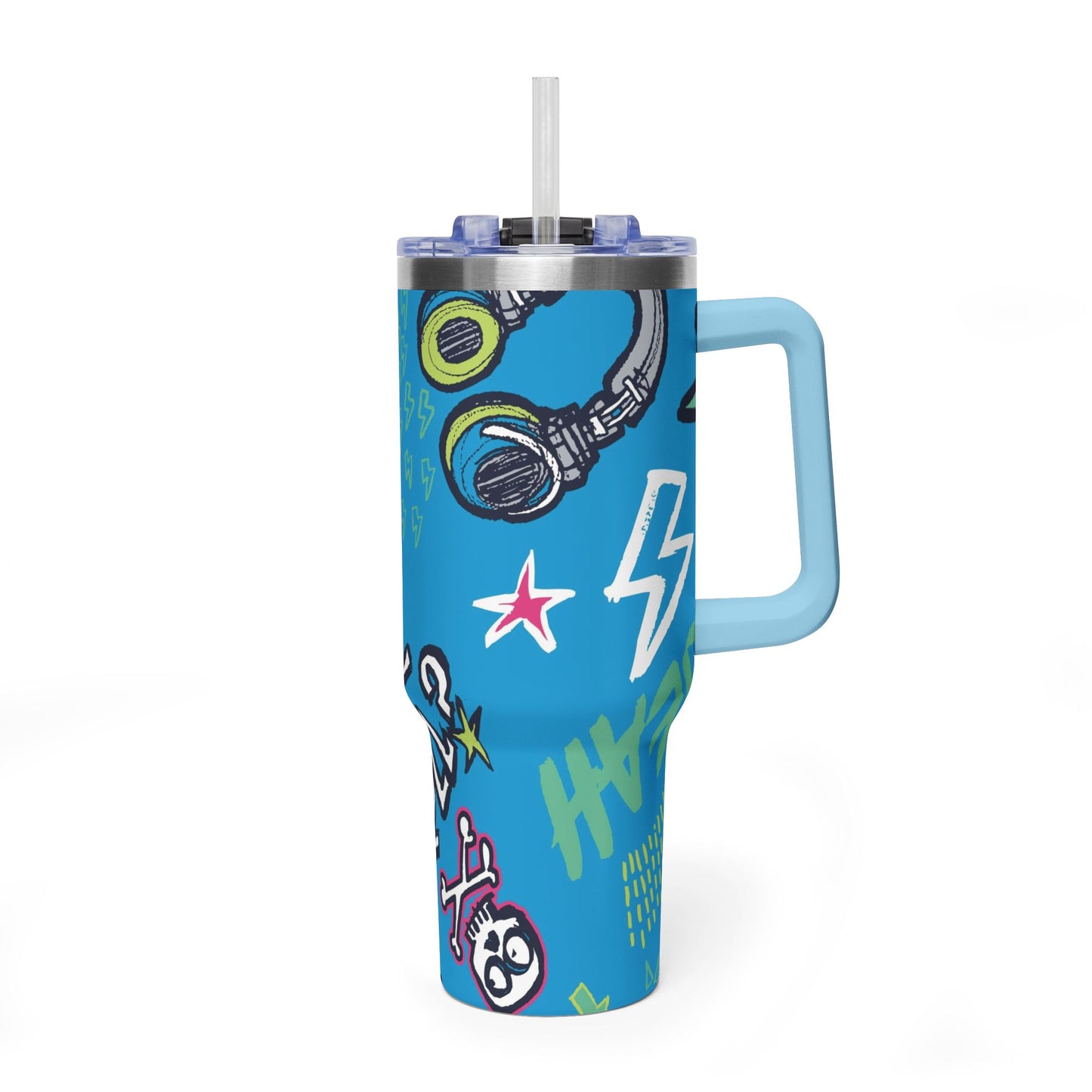 Pop Art 40 oz. Thermal Tumbler Travel Cup