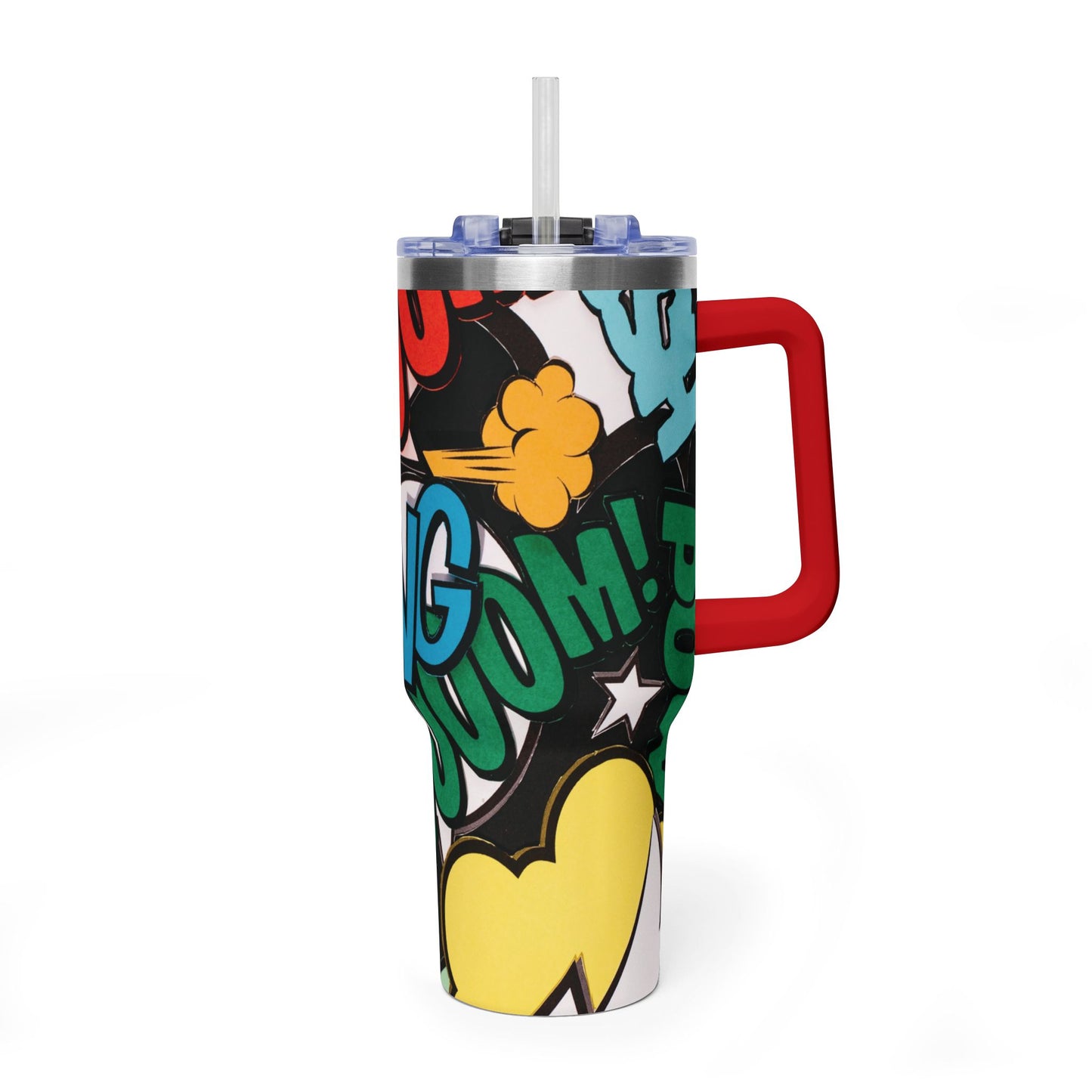 Pop Art 40 oz. Thermal Tumbler Travel Cup