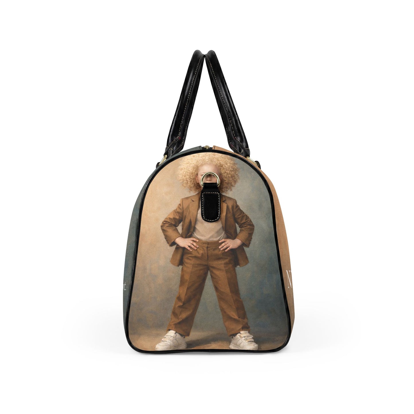 Nylah Inspirational Weekender Bag | Black Girl Travel Duffel | Empowerment Overnight Bag for Girls