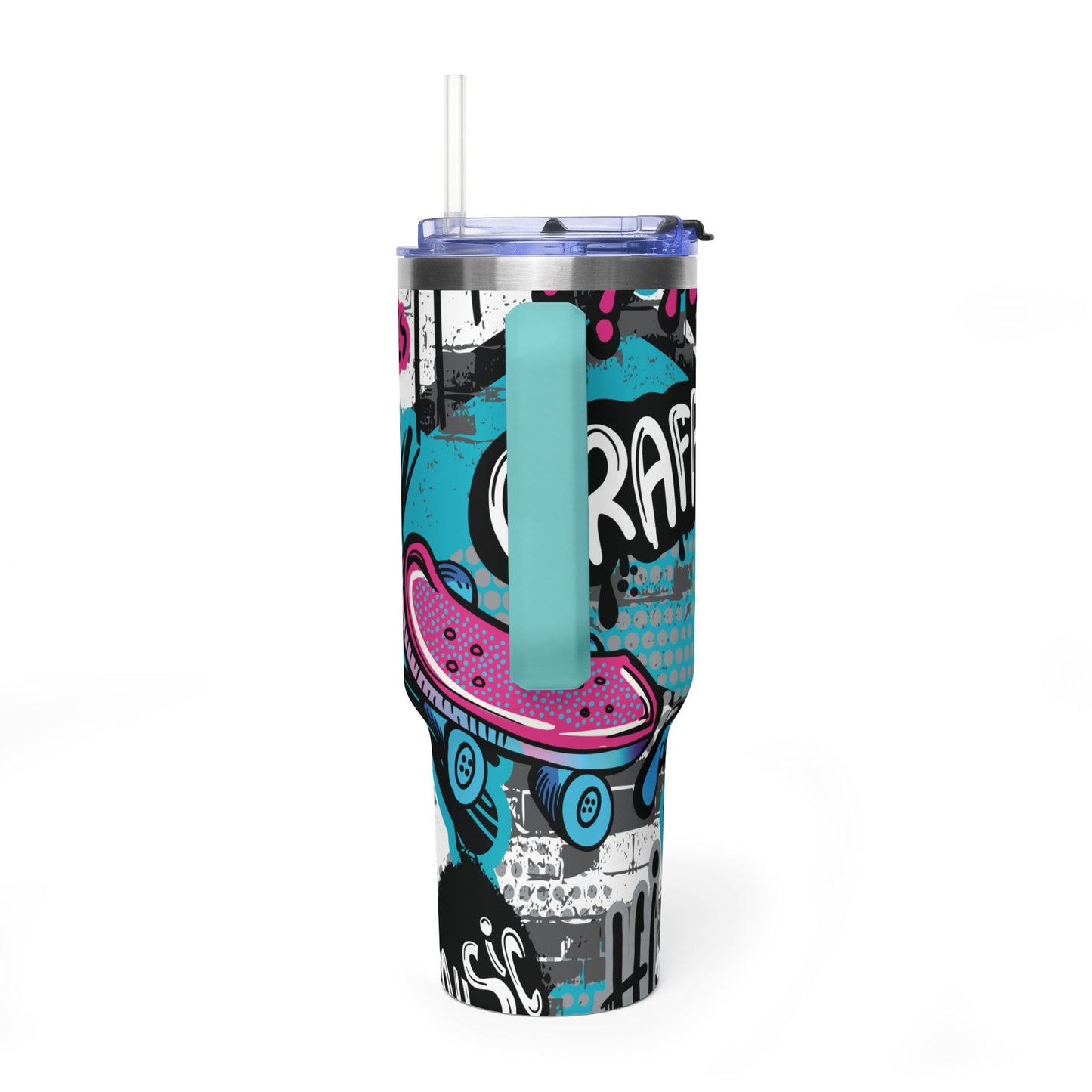 Pop Art 40 oz. Thermal Tumbler Travel Cup
