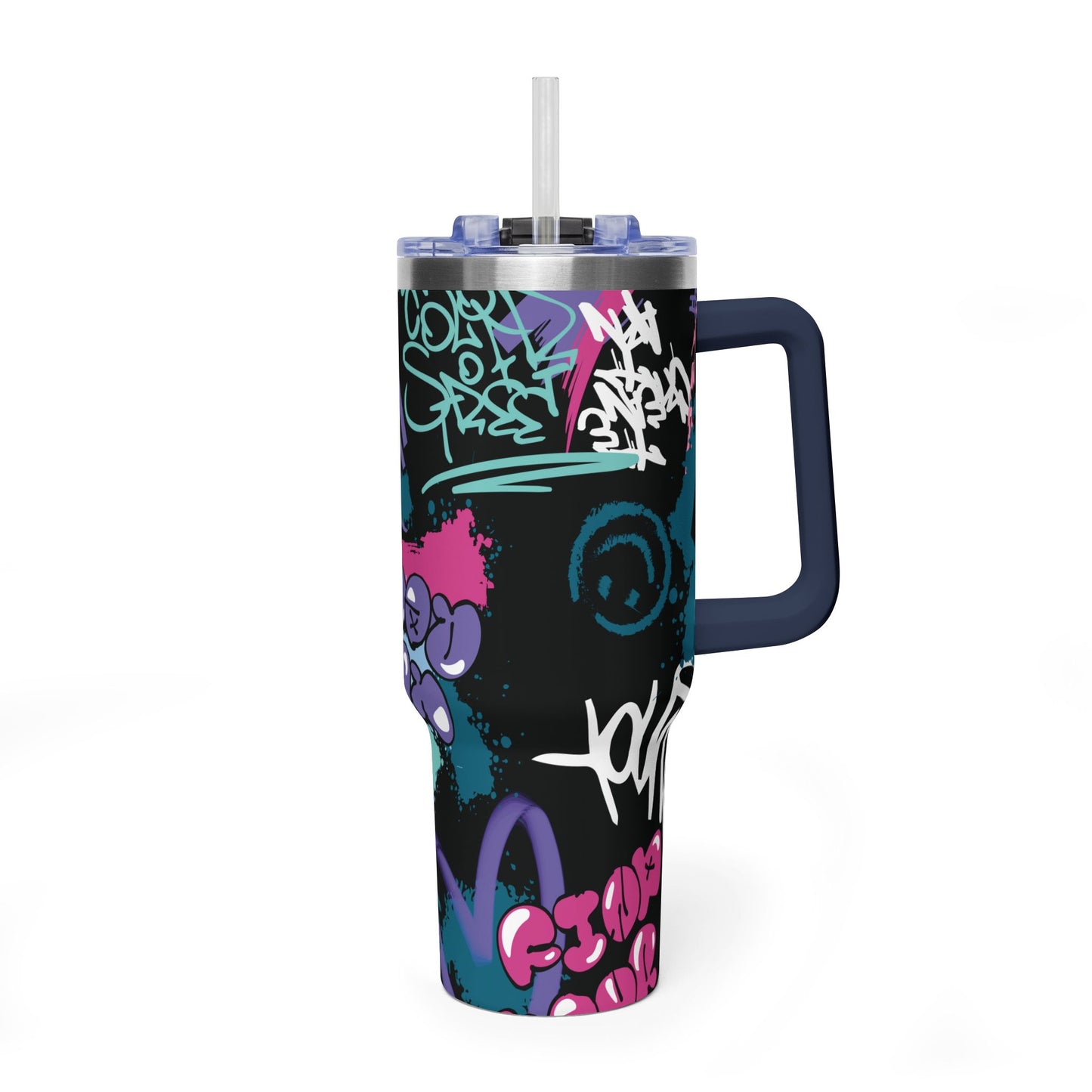 Pop Art 40 oz. Thermal Tumbler Travel Cup