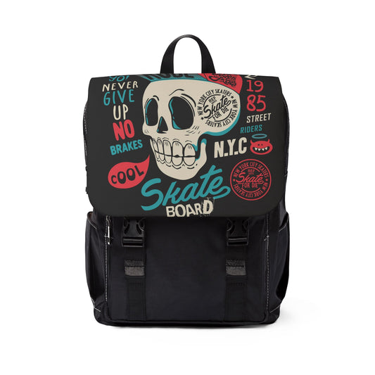 Summit Canvas Backpack | Minimalist Everyday Travel & Campus Bag
