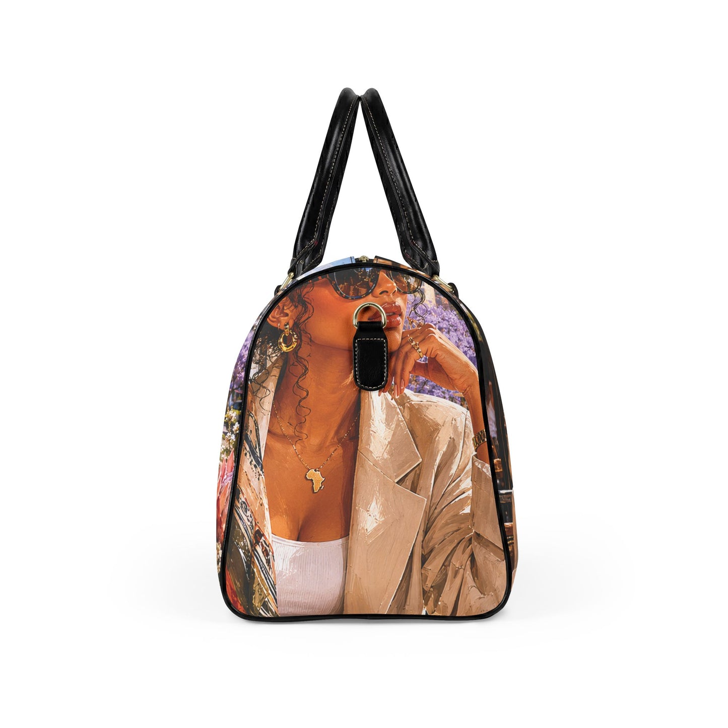 Postcards & Passports Duffle Bag – Jacaranda Season Edition