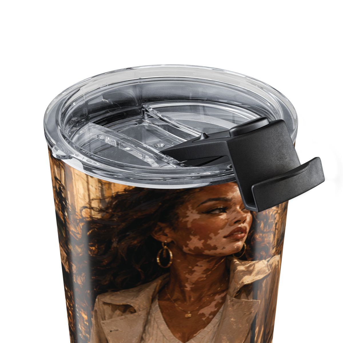 Postcards & Passports Travel Tumbler – Paris Stroll Edition - 20 oz Stainless Steel Coffee Tumbler