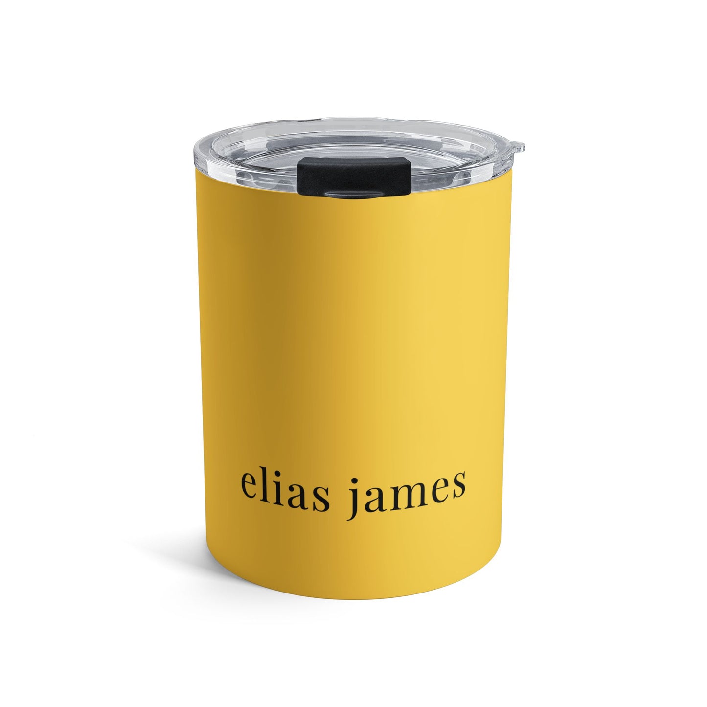 Canary Yellow Tumbler - 10 oz stainless steel coffee cup