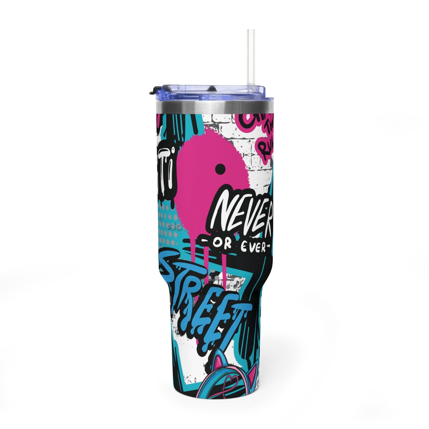 Pop Art 40 oz. Thermal Tumbler Travel Cup