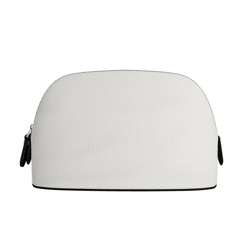 Hand crafted Leather Makeup Bag | Nappa Leather Cosmetic Pouch | Luxur